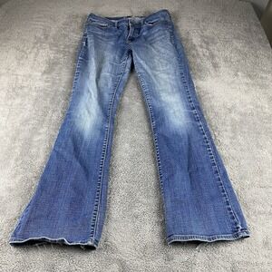 Levis Slight Curve‎ Jeans Womens 8/29 Blue Medium Wash Low Rise